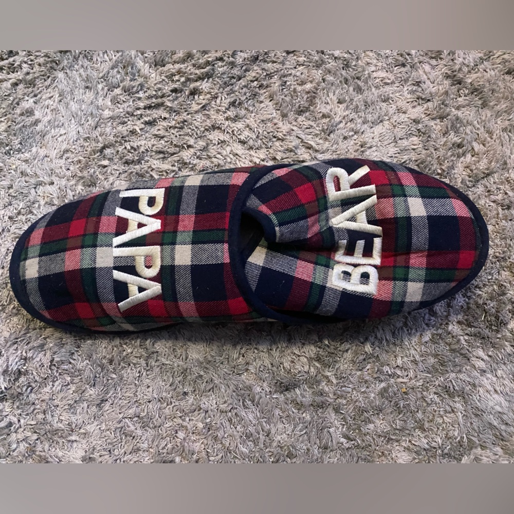 Papa bear slippers Men 13-14